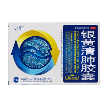 安邦银黄清肺胶囊0 15g 36粒清肺化痰止咳平喘慢性支气管炎急性发作之痰热壅肺证 图片价格品牌报价 京东
