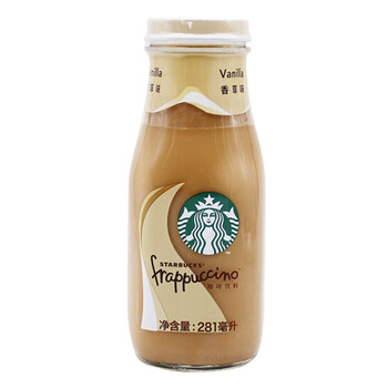 星巴克starbucks星冰乐咖啡饮料281ml瓶装开瓶即饮多口味可选休闲商务