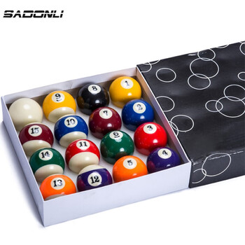 新动力台球子美式球大号球16彩水晶台球桌球配件57.2mm台球用品XD-9501