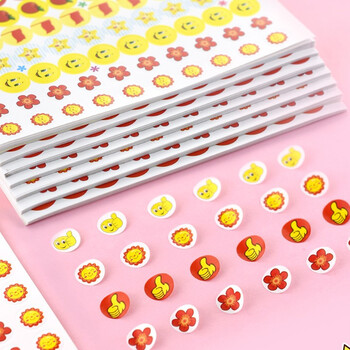 誉禾奖励贴纸表扬贴小学生幼儿园自粘小贴画红花拇指笑脸儿童奖品50张 5207小红花 誉禾奖励贴纸表扬贴小学生幼儿园自粘小贴画红花拇指笑脸儿童奖品50张 5207小红花