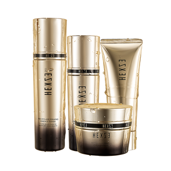 韩熙贞套装 韩熙贞玻色因紧致抚纹精华水乳滋养修护护肤套装 洁面乳