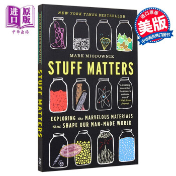 迷人的材料 英文原版 Stuff Matters10种改变世界的神奇物质 科普书