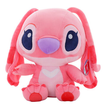 花样乐迪史迪仔玩偶公仔毛绒玩具星际女孩粉史迪奇布娃娃抱枕男生粉色