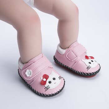 春季上新婴儿鞋春秋6-12个月软底防滑 学步鞋女宝宝鞋子男0-1岁防掉