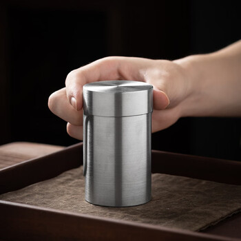 金镶玉 茶叶罐密封罐便携 锡罐高档礼盒 小号旅行随身茶则纯锡罐 金镶玉 茶叶罐密封罐便携 锡罐高档礼盒 小号旅行随身茶则纯锡罐