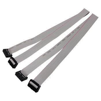 丢石头 FC灰排线 IDC排线 灰色扁平排线 2.54mm间距 LED屏连接线JTAG下载线 每件两条 50cm 16Pin 丢石头 FC灰排线 IDC排线 灰色扁平排线 2.54mm间距 LED屏连接线JTAG下载线 每件两条 50cm 16Pin