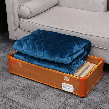 电炉烤火被子烤火被子加厚简约长方形烤火箱桶盆被炉专用冬季电烤炉