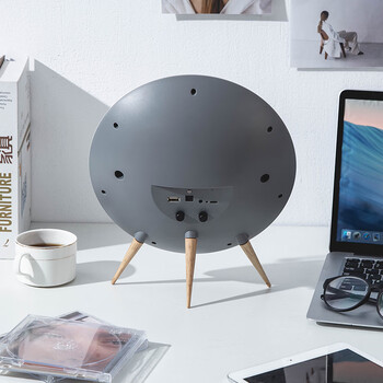 万利达（Malata）SG1882一体式CD机CD播放机唱片机造型音响cd机 桌面音响颜值复古音响灰色