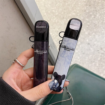 烟1杆保护套四代五代 潮牌联名暴力熊适用锐保护套五代带盖软壳电子1