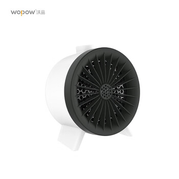 WOPOW沃品迷你暖风机WF02 小巧便携适用于卧室客厅 白色
