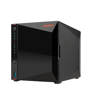 爱速特（asustor）AS5404T 4盘位NAS网络存储器私有云盘家用公司文件共享nas存储器