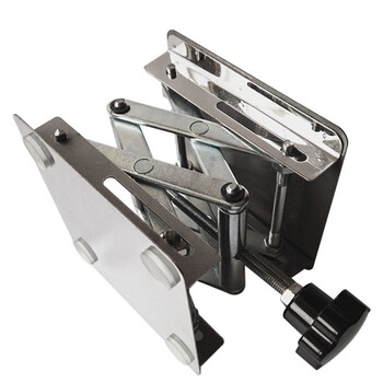 海斯迪克 HKCL-265 实验室手动小型不锈钢升降台 微型水平仪平台 200*200mm 海斯迪克 HKCL-265 实验室手动小型不锈钢升降台 微型水平仪平台 200*200mm