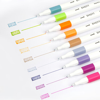 三菱(uni)EMOTT荧光记号笔 学生作业手账绘画标记笔彩色水笔 彩色水性勾线笔 PEM-SY.35 水晶紫 三菱(uni)EMOTT荧光记号笔 学生作业手账绘画标记笔彩色水笔 彩色水性勾线笔 PEM-SY.35 水晶紫