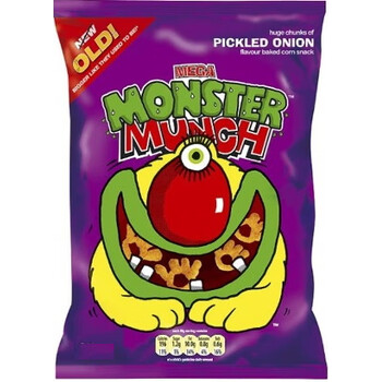 英国crisps monster munch pickled onion cheese giant pickledonion