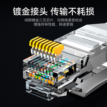 胜为（shengwei）超五类网线 cat5e百兆纯铜 2米白色 高速家装电脑宽带网络连接线 LC-2020H