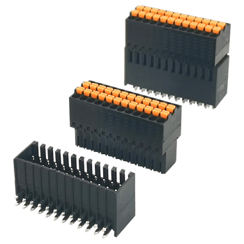 54mm双层插拔式pcb接线端子双排0156-1d24kf2edgkeg15edgkdhg 2x10p