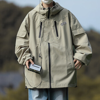 棉致森马集团冲锋衣男女防水机能外套男春秋季户外夹克男士衣服男装j