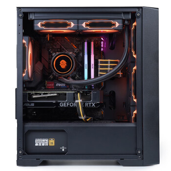 宁美国度魂 i5 12400F/GTX1660S/16G内存/500G固态吃鸡游戏台式电脑主机/DIY组装电脑/UPCdeepseek