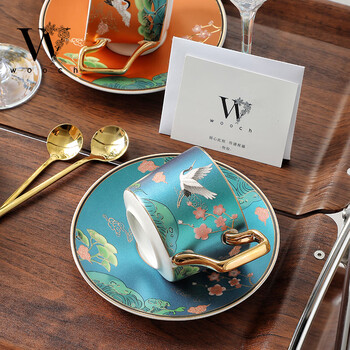 物取（WOOCH）国潮系列咖啡杯高颜值新婚礼物结婚生日新家礼物入宅下午茶对杯