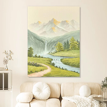 山水畫框 挂画山水无框】价格_挂画山水无框图片- 京东