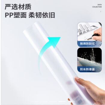 得力(deli) 5855抽杆夹A4加厚15mm拉杆夹资料文件夹简历夹（单位：10个/包）（白色）