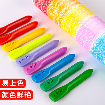 马培德(Maped)儿童大头塑料蜡笔 幼儿学生不脏手绘彩蜡笔 初学美术彩绘涂鸦画笔 861900CH粗杆【36色/塑盒装】 马培德(Maped)儿童大头塑料蜡笔 幼儿学生不脏手绘彩蜡笔 初学美术彩绘涂鸦画笔 861900CH粗杆【36色/塑盒装】