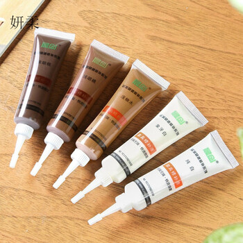 妍柔补漆膏家具修补膏木门地板划痕补色笔膏木地板修复神器浅柚木