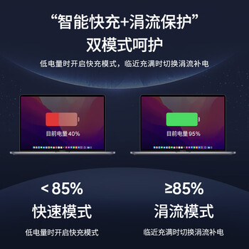 米瑞思（mryc）苹果笔记本电脑充电器USB-C PD96W Type-C电源适配器MacBook Pro14/16英寸A2141 A2179 A2166