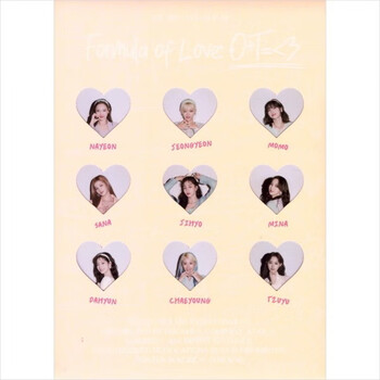 Twice 正规3辑formula Of Love O T 3 专辑full Of Love Ver 京东jd Com