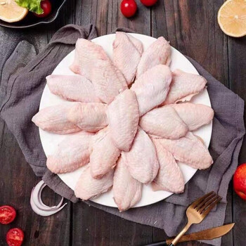 岱香园鸡翅中鸡中翅袋装 冷冻鸡翅中 腌制鸡翅膀烧烤可乐鸡翅2斤 活杀