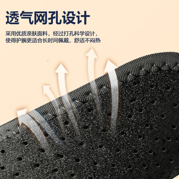 耐力克斯艾草自发热保暖护腕手腕医用男女腱鞘炎tfcc扭伤加压固定热敷护具