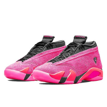 nike耐克女鞋airjordan14aj14运动篮球鞋dh4121600dh4121600粉红色385