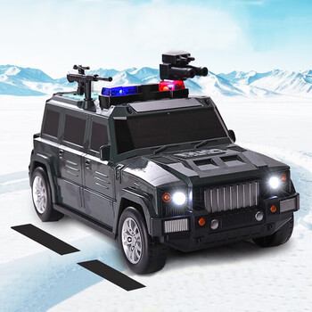 充电存钱罐生日礼物送儿童密码箱警车悍马储钱罐储蓄罐7岁10岁玩具