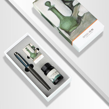 【开学必备】优尚(OASO)钢笔礼盒学生莫兰迪蓝F尖商务男女礼物毕加索旗下出品A8119 【开学必备】优尚(OASO)钢笔礼盒学生莫兰迪蓝F尖商务男女礼物毕加索旗下出品A8119