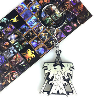 星际争霸2周边游戏神族标志钥匙扣挂件虫族人族暴雪游戏1小吊饰人族