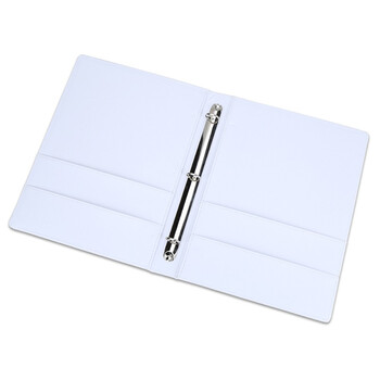 利蓝leadland三孔文件夹a4活页夹打孔插页资料册穿孔皮质加厚强力夹