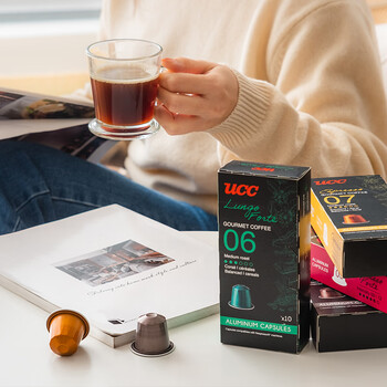悠诗诗(UCC)咖啡品鉴师系列胶囊咖啡06号 大杯馥特适配Nespresso机型 10粒装 悠诗诗(UCC)咖啡品鉴师系列胶囊咖啡06号 大杯馥特适配Nespresso机型 10粒装