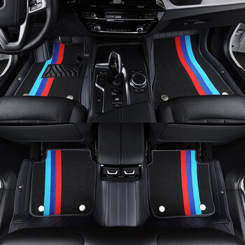 tyui适用于宝马x7脚垫全包围6座7专用40i50i汽车用品改装内饰黑色黑色