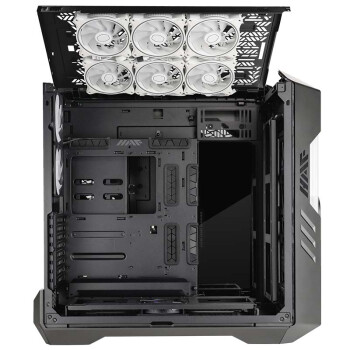 酷冷至尊(CoolerMaster)HAF700EVO EATX全塔电脑机箱 支持480散热水冷/LCD显示/18x风扇位/免工具装/4090