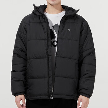 阿迪达斯 (adidas) 三叶草羽绒服男装 2022冬季新款跑步运动服男士