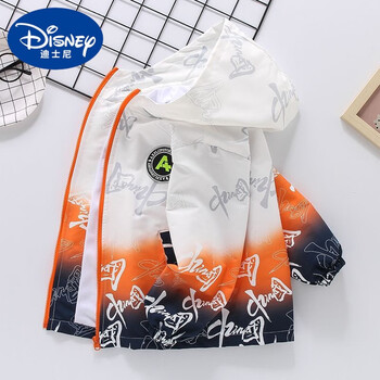 迪士尼disney男童春秋装外套2023年新款儿童洋气上衣中小大童春秋款
