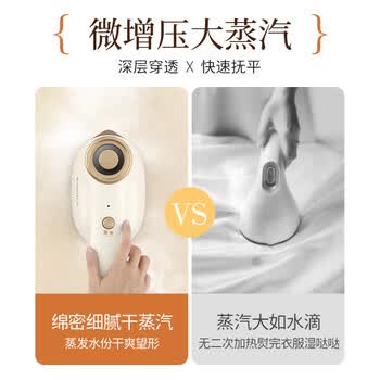 志高（CHIGO）99%好评】手持挂烫机电熨斗熨烫机家用小型差旅便携120ml水箱20g/min增压蒸汽除菌团购拼豆熨斗801