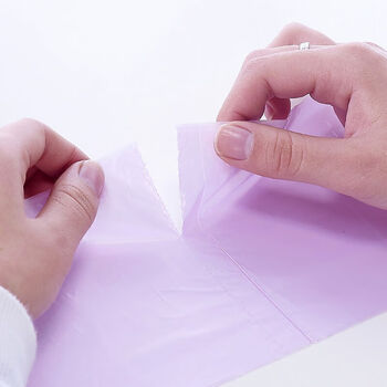 茶花平口垃圾袋多色40*45cm150只单面1丝塑料袋清洁袋收纳袋