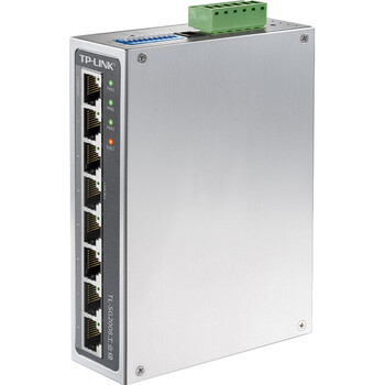 普联 普联工业级以太网交换机5口8口百兆千兆企业/监控网络分流器分线器集线器tp交换器 TL-SG2008工业级