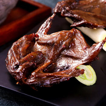 小川贵酱鹌鹑80g包装湖南南县特产香辣味酱板休闲办公麻辣小零食