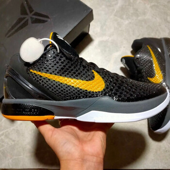 nike耐克viprot66代黑曼巴男子实战篮球鞋6311002黑色39