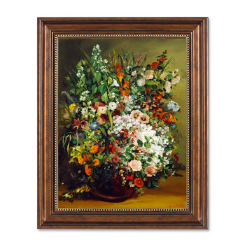 客厅沙发后面的装饰画梵高莫奈世界名画餐厅挂画竖版饭厅背景墙美式