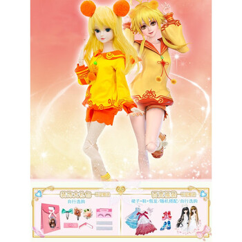 叶罗丽情公主娃娃60厘米夜萝莉精灵梦时希冰公主仿真换装女孩玩具亮彩