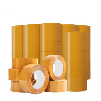 高粘透明胶带宽45cm长100m封箱胶带胶布封口胶带整箱48卷米黄胶带42卷