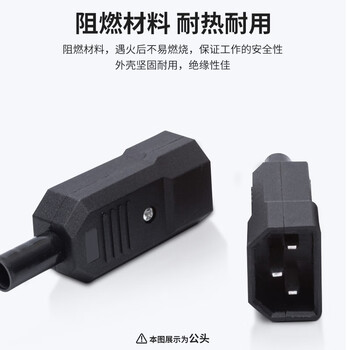 三吝 PDU电源线UPS服务器C13母头AC电源插头10A对接头 C13母头SL-00056 三吝 PDU电源线UPS服务器C13母头AC电源插头10A对接头 C13母头SL-00056